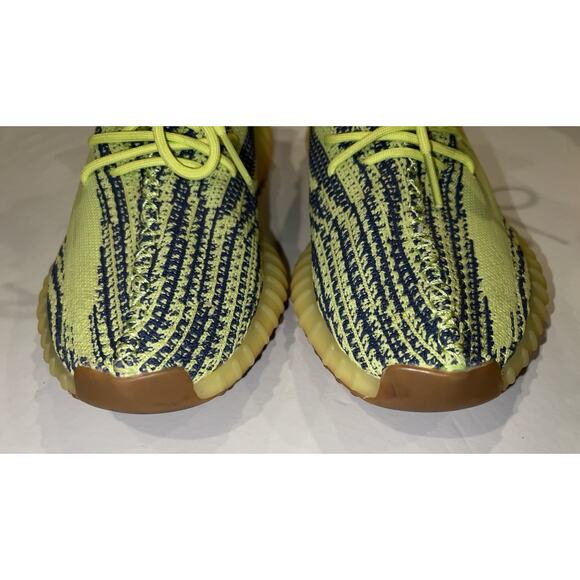 Adidas Yeezy Boost 350 V2 Low Semi Frozen Yellow Knit Men’s 11 Sneakers Shoes main image 9